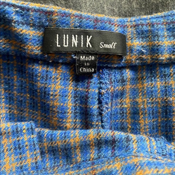 LUNIK Plaid Trouser - Picture 4 of 5